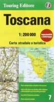TCI-07  Toscana  1:200.000 9788836575305  TCI Italië Wegenkaarten  Landkaarten en wegenkaarten Toscane, Florence