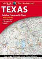 Delorme Atlas & Gazetteer: Texas 9781946494016  Delorme Delorme Atlassen  Wegenatlassen Centrale VS – Zuid (Texas)