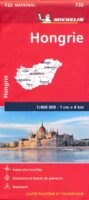 732  Hongarije | Michelin  wegenkaart, autokaart 1:400.000 9782067171862  Michelin   Landkaarten en wegenkaarten Hongarije