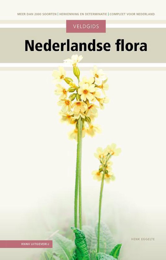 Veldgids Nederlandse Flora 9789050118224 Eggelte KNNV Veldgidsen  Natuurgidsen, Plantenboeken Nederland