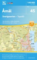 SE.T50.045  Amal (Åmål)1:50.000 9789113086088  Kartförlaget - Lantmäteriet Terrängkartan  Wandelkaarten Zuid-Zweden