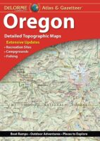 Oregon Delorme Atlas & Gazetteer 9781946494061  Delorme Delorme Atlassen  Wegenatlassen Washington, Oregon, Idaho, Wyoming, Montana
