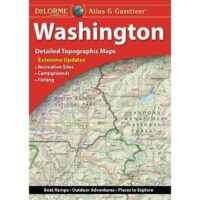Washington Delorme Atlas & Gazetteer 9781946494368  Delorme Delorme Atlassen  Wegenatlassen Washington, Oregon, Idaho, Wyoming, Montana