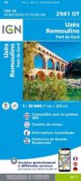 wandelkaart 2941OT Uzès, Remoulins, Pont du Gard 1:25.000 9782758545491  IGN IGN 25 Cevennen & Languedoc  Wandelkaarten Cevennen, Languedoc