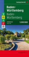 FBD-03  Baden-Württemberg 1:200.000 9783707900675  Freytag & Berndt Duitsland 1:200.000  Landkaarten en wegenkaarten Baden-Württemberg