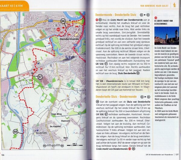 GR5A Wandelronde van Vlaanderen | wandelgids GR5A 9789492608123  Grote Routepaden Topogidsen  Meerdaagse wandelroutes, Wandelgidsen Gent, Brugge & westelijk Vlaanderen