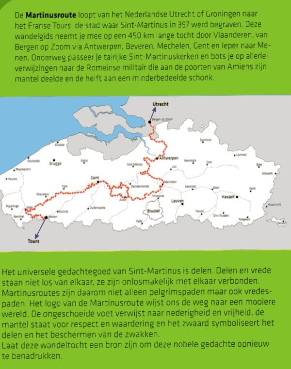 Martinusroute | wandelgids In het spoor van Sint-Maarten MARTINUS  Grote Routepaden Topogidsen  Meerdaagse wandelroutes, Santiago de Compostela, Wandelgidsen Gent, Brugge & westelijk Vlaanderen