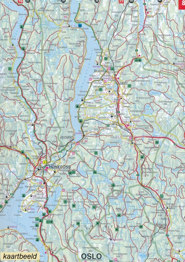 Noorwegen 1:250.000 / 400.000 wegenatlas 9783707917444  Freytag & Berndt Wegenatlassen  Wegenatlassen Noorwegen