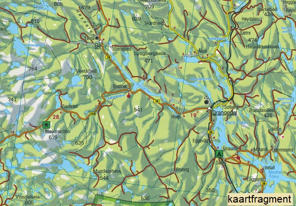 FBN1 Zuid-Noorwegen | autokaart, wegenkaart 1:250.000 9783707921601  Freytag & Berndt FBN Veikart  Landkaarten en wegenkaarten Zuid-Noorwegen