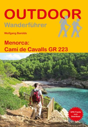 OD-160  Camí de Cavalls | wandelgids Menorca GR223 9783866867543  Conrad Stein Verlag Outdoor - Der Weg ist das Ziel  Meerdaagse wandelroutes, Wandelgidsen Menorca