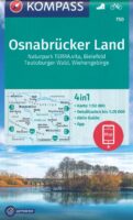 wandelkaart KP-750  Osnabrücker Land, Wiehengebirge 1:50.000 | Kompass 9783991214373  Kompass Wandelkaarten Kompass Nordrhein-Westfalen  Wandelkaarten Sauerland