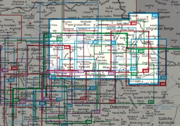 Kompass wandelkaart KP-671  Pustertal 1:25.000 9783991215950  Kompass Wandelkaarten Kompass Zuid-Tirol, Dolomieten  Wandelkaarten Zuid-Tirol, Dolomieten