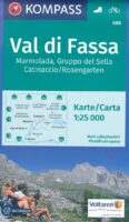 Kompass wandelkaart KP-650 Val di Fassa/Sella e Marmolada 1:25.000 9783991216759  Kompass Wandelkaarten Kompass Zuid-Tirol, Dolomieten  Wandelkaarten Zuid-Tirol, Dolomieten