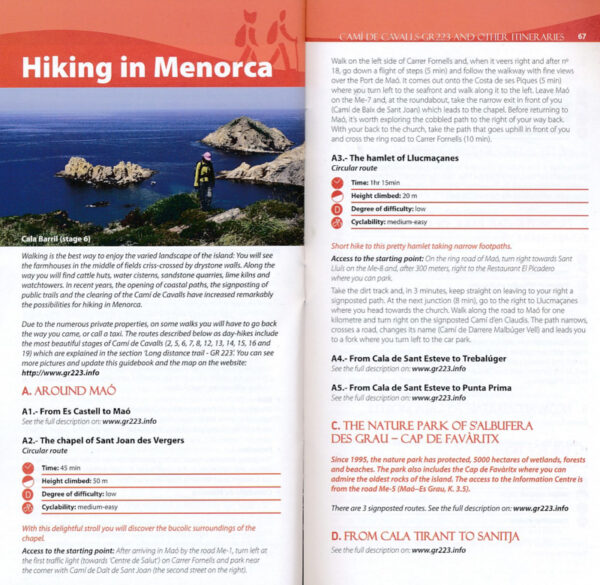 wandelkaart Menorca 1:50.000 (met de GR-223, Camí de Cavalls) 9788480909136  Editorial Alpina   Meerdaagse wandelroutes, Wandelkaarten Menorca