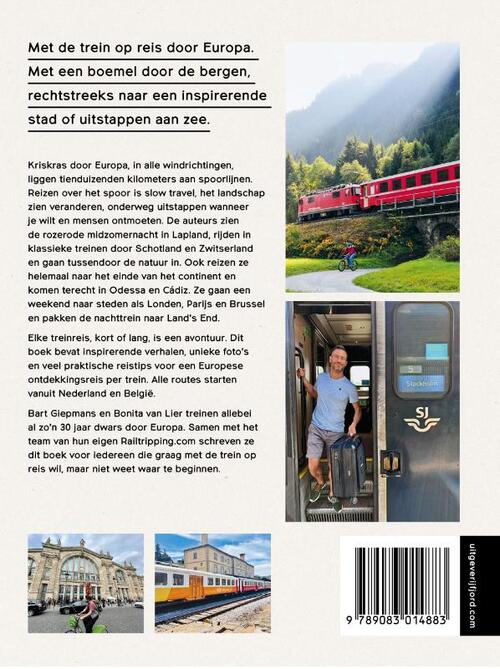 Perron Europa | treinreisgids 9789083014883 Bart Giepmans Mo'Media Fjord  Reisgidsen Europa