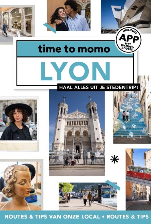 Time to Momo Lyon 9789493273368  Mo'Media Time to Momo  Reisgidsen Lyon en omgeving