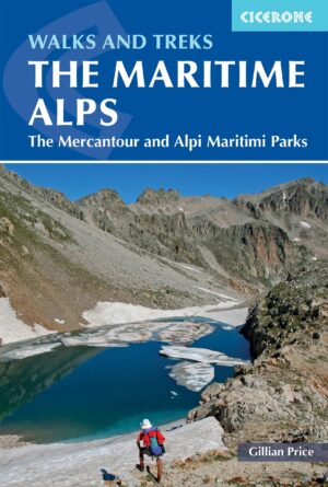 Maritime Alps, Walks and Treks in the 9781852848453 Gillian Price Cicerone Press   Meerdaagse wandelroutes, Wandelgidsen Mercantour, Alpes-Maritimes