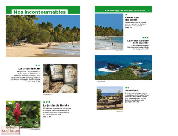 reisgids Martinique | Michelin guide vert 9782067255760  Michelin Guides Verts  Reisgidsen Overig Caribisch gebied