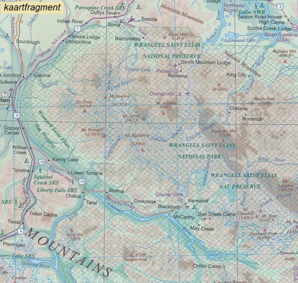 ITM Alaska Travel Ref. map | landkaart, autokaart 1:1.500.000 9781771290180  International Travel Maps   Landkaarten en wegenkaarten Alaska