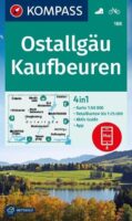 Kompass wandelkaart KP-188 Kaufbeuren/Ostallgäu 9783991216414  Kompass Wandelkaarten Kompass Oberbayern  Wandelkaarten Beierse Alpen
