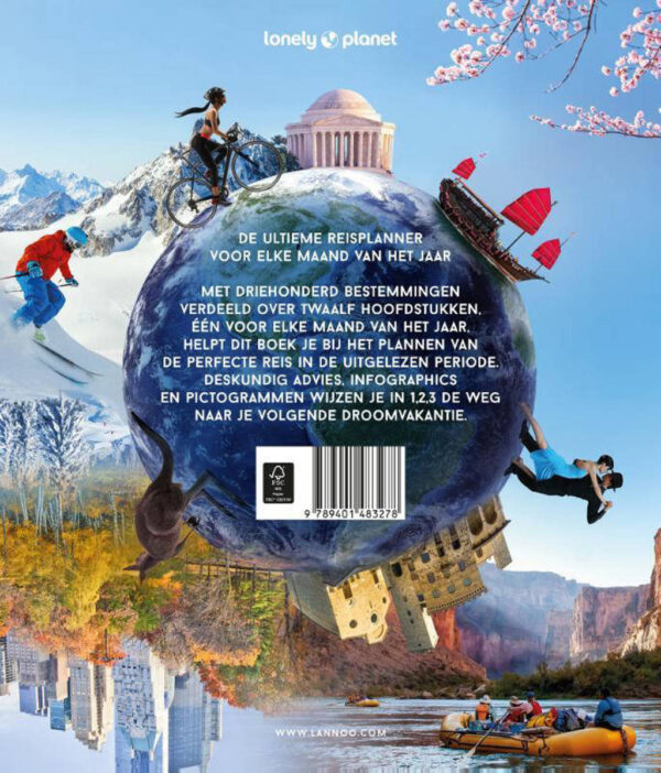 Lonely Planet's ultieme reisplanner 9789401483278  Lannoo   Reisgidsen Wereld als geheel