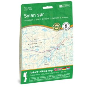 NO-3024 Sylan Sor | topografische wandelkaart 1:50.000 7046660030240  Nordeca Topo 3000  Wandelkaarten Midden-Noorwegen