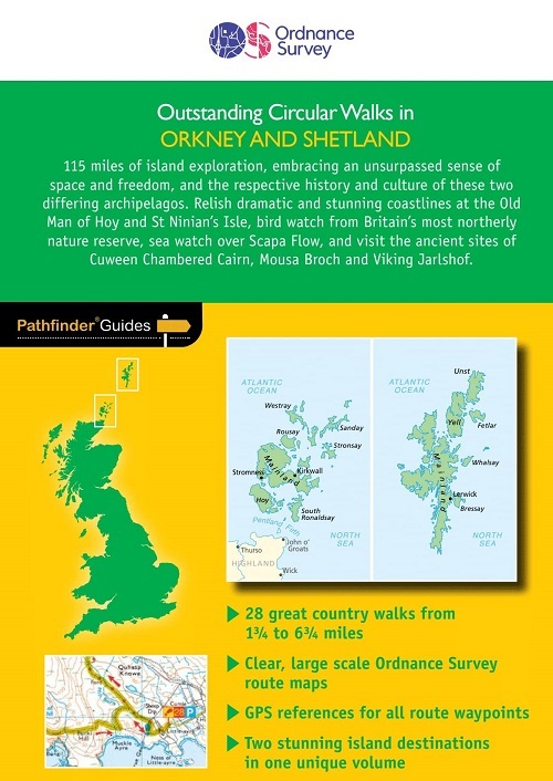 PG-82 Orkney & Shetland| wandelgids 9780319092088  Crimson Publishing / Ordnance Survey Pathfinder Guides  Wandelgidsen Shetland & Orkney