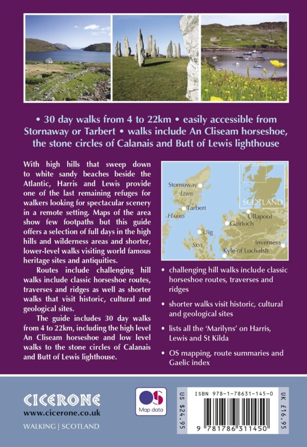 wandelgids Harris and Lewis, Walking on 9781786311450 Richard Barrett Cicerone Press   Wandelgidsen Skye & the Western Isles