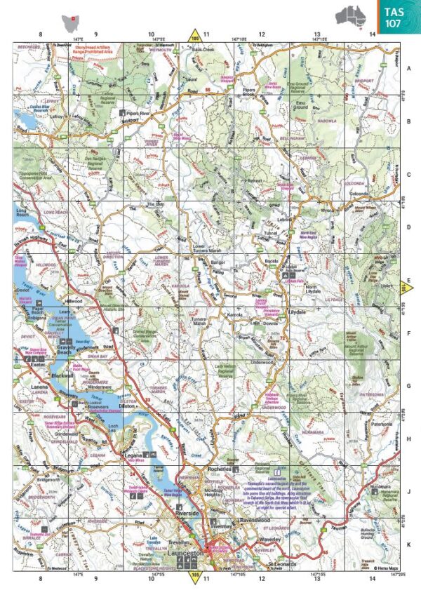 Australia Road + 4WD Atlas (Large) 9781922668011  Hema Maps Wegenatlassen  Wegenatlassen Australië