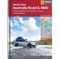 Australia Handy Atlas 9781922668042  Hema Maps Wegenatlassen  Wegenatlassen Australië