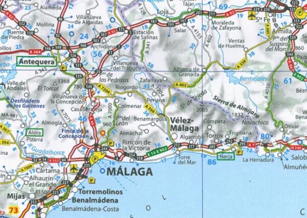 734 Spanje en Portugal Michelin wegenkaart 1:1.000.000 2023 9782067258068  Michelin Michelinkaarten Jaaredities  Landkaarten en wegenkaarten Spanje