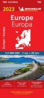 705 Europa 1:3.000.000 - 2023 9782067258150  Michelin Michelinkaarten Jaaredities  Landkaarten en wegenkaarten Europa