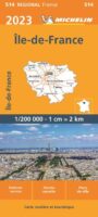 514 Île-de-France | Michelin  wegenkaart, autokaart 1:200.000 9782067258426  Michelin Regionale kaarten  Landkaarten en wegenkaarten Parijs, Île-de-France