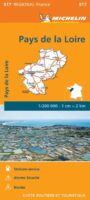 517 Pays-de-Loire | Michelin  wegenkaart, autokaart 1:200.000 9782067258457  Michelin Regionale kaarten  Landkaarten en wegenkaarten Loire & Centre