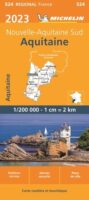 524 Aquitaine  | Michelin  wegenkaart, autokaart 1:200.000 9782067258532  Michelin Regionale kaarten  Landkaarten en wegenkaarten Aquitaine, Bordeaux