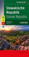 Slowakije | autokaart, wegenkaart 1:200.000 9783707904710  Freytag & Berndt   Landkaarten en wegenkaarten Slowakije