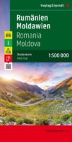Roemenie/Moldavie | autokaart, wegenkaart 1:500.000 9783707905717  Freytag & Berndt   Landkaarten en wegenkaarten Roemenië, Moldavië