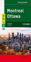 Ottawa / Montreal City Map (1:15.000) | stadsplattegrond 9783707911756  Freytag & Berndt   Stadsplattegronden Midden en Oost-Canada, Montréal & Québec