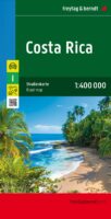 Costa Rica | autokaart, wegenkaart 1:400.000 9783707913910  Freytag & Berndt   Landkaarten en wegenkaarten Costa Rica