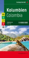 Colombia | autokaart, wegenkaart 1:1.000.000 9783707913958  Freytag & Berndt   Landkaarten en wegenkaarten Colombia
