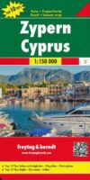 Zypern (Cyprus) | autokaart, wegenkaart 1: 150.000 9783707914115  Freytag & Berndt   Landkaarten en wegenkaarten Cyprus