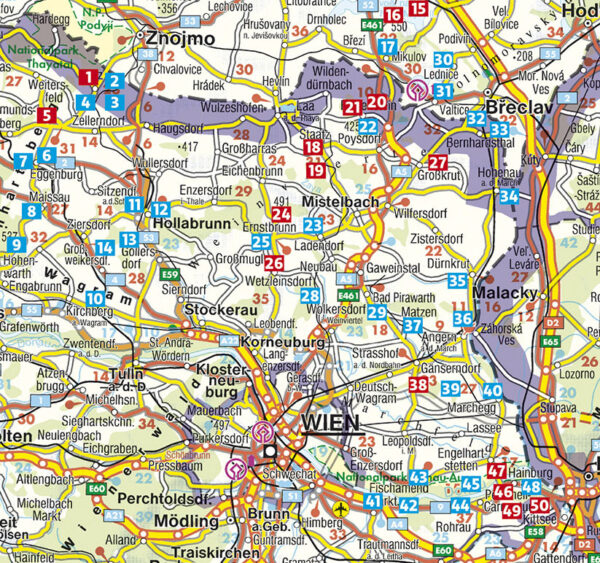 wandelgids Weinviertel Rother Wanderführer 9783763343317  Bergverlag Rother RWG  Wandelgidsen Oberösterreich, Niederösterreich, Burgenland