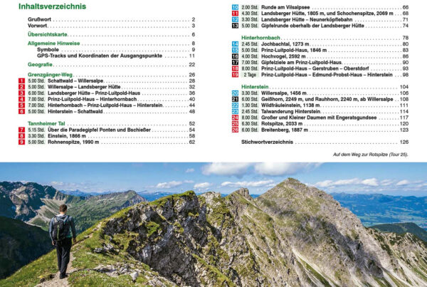 wandelgids Grenzgänger-Weg Rother Wanderführer 9783763345311  Bergverlag Rother RWG  Meerdaagse wandelroutes, Wandelgidsen Beierse Alpen, Tirol