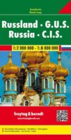 Rusland, G.O.S.  | autokaart, wegenkaart 1:2.000.000/1:8.000.000 9783850842372  Freytag & Berndt   Landkaarten en wegenkaarten Rusland
