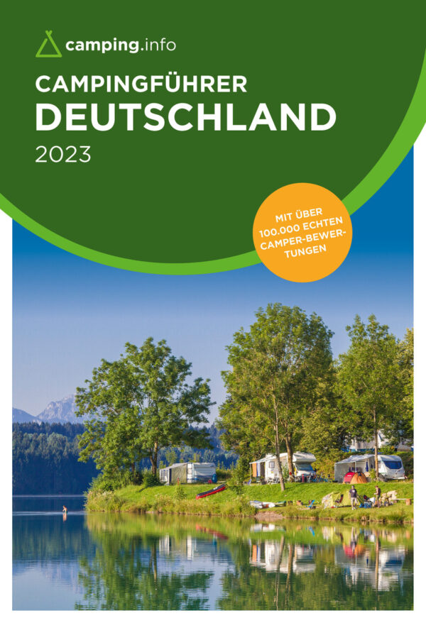 Campingführer Deutschland 2023 9783982410012  Camping.Info   Campinggidsen Duitsland