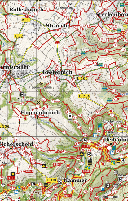 FB-126 National Park Hohe Eifel wandelkaart 1:50.000 9788074454448  Freytag & Berndt Phone Maps  Wandelkaarten Eifel, Wallonië (Ardennen)