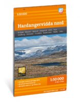 wandelkaart Hardangervidda Nord 1:50.000 9789189371521  Calazo Calazo Norge  Wandelkaarten Zuid-Noorwegen