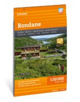 Rondane wandelkaart 1:50.000 9789189371682  Calazo Calazo Norge  Wandelkaarten Zuid-Noorwegen