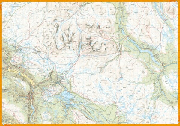 CAL-077  Rondane wandelkaart 1:50.000 9789189371682  Calazo Calazo Noorwegen midden  Wandelkaarten Midden-Noorwegen