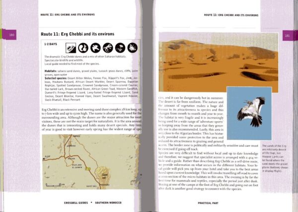 Crossbill Guide Southern Morocco | natuurreisgids Zuid-Marokko 9789491648212 Martin Pitt Crossbill Guides Nature Guides  Natuurgidsen Marokko